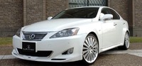 Накладка на передний бампер (губа) LX-Mode для Lexus IS250 / IS350
