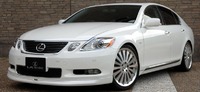 Накладка (губа) на передний бампер LX-Mode для Lexus GS350 / GS430 / GS450h