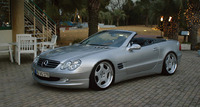 Аэродинамический обвес WALD Executive Line для Mercedes SL-class (R230)