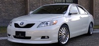 Накладка на передний бампер (губа) LX-Mode для Toyota Camry (V40)
