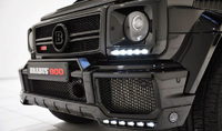 Губа передняя LED Mercedes G-class W463 Brabus + накладка