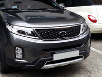 Накладки на бампера (Bamper Guard) на KIA Sorento