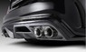Диффузор заднего бампера Piecha Design для Mercedes CLA C117