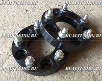 Проставки колесные переходные 5x114 на 5x100 (шаг 1.5, ЦО73) 20мм
