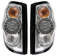 Диодные стопы Mitsubishi L200 / Triton 06-13 (белые) DEPO