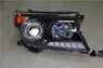 Оптика (фары) светодиодная Toyota Land Cruiser 200 черные 