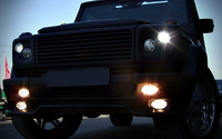 Юбка (губа) на бампер Mercedes G463 "Imperial"