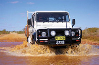 Силовой передний бампер Land Rover Defender