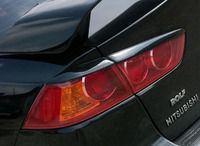 Реснички (накладки на задние фонари) для Mitsubishi Lancer X