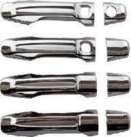 Накладки на ручки дверей хром Toyota Land Cruiser 200 08-09
