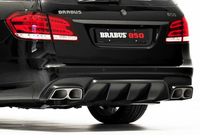 Диффузор заднего бампера Brabus для Mercedes E-Class S212