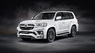 Тюнинг обвес - бампера "HRS Sport" Toyota Land Cruiser 200 2016+ (FRP)