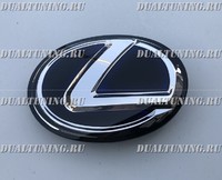 Эмблема Lexus RX350 2012-2015 рестайлинг (синяя)