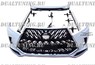Обвес тюнинг рестайлинг Toyota Highlander в стиль Lexus LX570