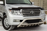 Накладки на фары (реснички) Toyota Land Cruiser 200 2007-2011