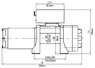 Лебёдка электрическая 12V Runva 3500lbs
