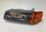 Фары (оптика) черные Toyota Sprinter Carib AE100 AE110 (с габаритами)