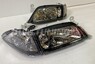 Фары Toyota Carina 212 хрусталь черные