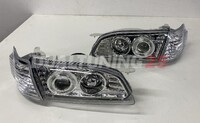 Фары - оптика тюнинг Toyota Corolla 110 (светлые)