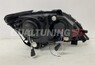 Фары (оптика) Lexus RX300 / Toyota Harrier 1998-2002 линза + ангельские глазки (черные)