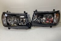 Фары (оптика) черные Toyota Land Cruiser 100 2002-2005