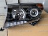 Оптика (фары) светодиодная Toyota Land Cruiser 200 черные 