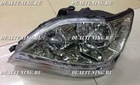 Фары (оптика) Lexus RX300 / Toyota Harrier 1998-2002 (зеленый оттенок)