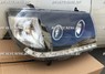 Фары (оптика) светодиодная Toyota Land Cruiser 100 2005 с ангельскими глазками + линза черные