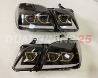 Фары тюнинг Lexus LX470/ Cygnus (J100) 1998-2007 стиль Lexus