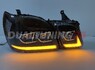Фары тюнинг Lexus LX470/ Cygnus (J100) 1998-2007 стиль Lexus