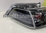 Оптика тюнинг фары Toyota Mark 2 JZX 100 темные (3 секции) черные