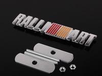 Шильд - эмблема в решетку Mitsubishi "Ralliart"