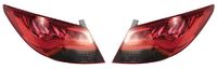 Стопы диодные Hyundai Solaris 2010-2014 красно-темные