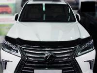 Дефлектор капота - мухобойка Lexus LX570 2015+