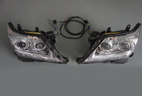 Фары (оптика) Lexus LX 570 2012-2015 бегающий поворотник