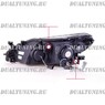 Фары тюнинг Toyota Mark X 130 2009-2012 #2