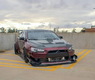 Тюнинг фары (оптика) Mitsubishi Lancer X "Daemon Eye - Audi style"