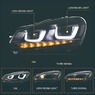 Фары тюнинг диодные Volkswagen Golf 6 динамический поворотник