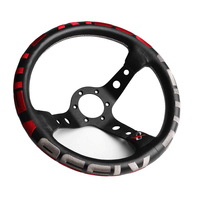 Руль спортивный Vertex 1996 с выносом экокожа без перфорации