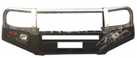 Передний силовой (металлический бампер) Toyota FJ Cruiser 2006-2007