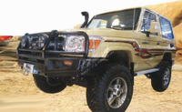 Силовой передний бампер на Toyota Land Cruiser 79 (2007-)