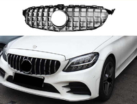 Решетка радиатора GT style для Mercedes C-Class 205 2018, 2019+