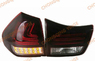 Стопы Harrier 30 , Lexus RX300 , RX330 , RX350 , RX400h MCU35 темно-красные