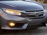 Фары диодные тюнинг Honda Civic 2016-2019 бегающий поворотник
