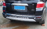 Диффузор переднего и заднего бампера Toyota Highlander 2010-2013