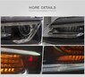 Фары тюнинг Volkswagen Jetta/Sagitar 2011-2014 динамический поворотник "Daemon eye"