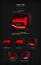 Стопы тюнинг Volkswagen Polo 2011-2017 динамический поворотник