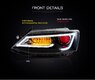 Фары тюнинг Volkswagen Jetta/Sagitar 2011-2014 динамический поворотник "Daemon eye"