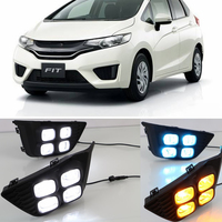 Туманки (ДХО) диодные Honda Fit 2013-2017 (3 режима)