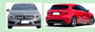 Обвес рестайлинговый на Mercedes A-class W176 в версию A45 AMG